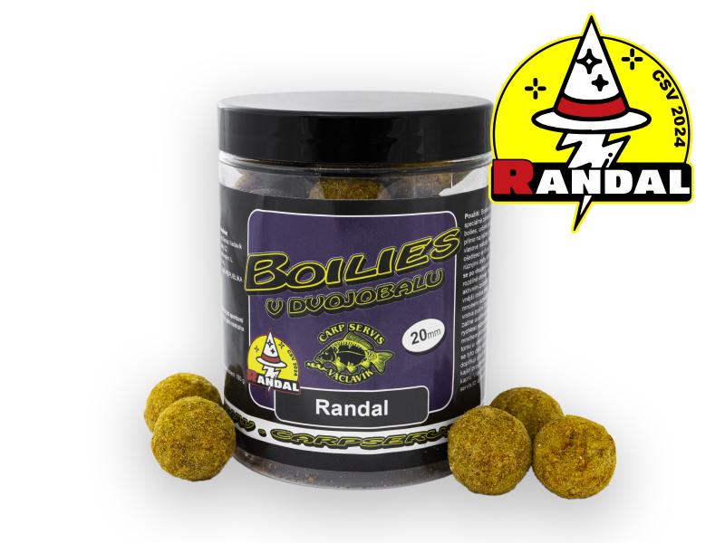 Carp Servis Václavík Boilies v dvojobalu 180g-20mm/Randal
