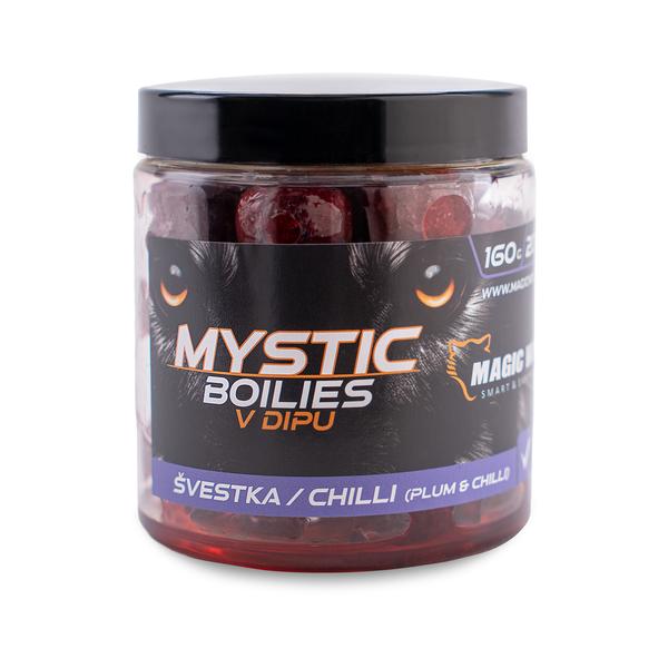 Magic Wolf  Mystic  Boilies v dipu 160 g / 20mm