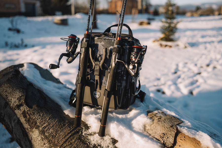 Giants fishing Vláčecí batoh Spinning Rucksack/Bag 3in1