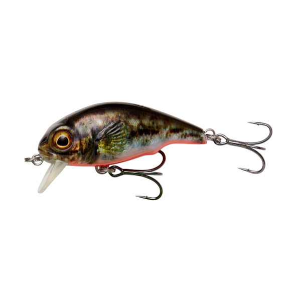 Savage Gear Wobler Goby Crank 3D SR 5cm 6.5g Floating UV Red And Black