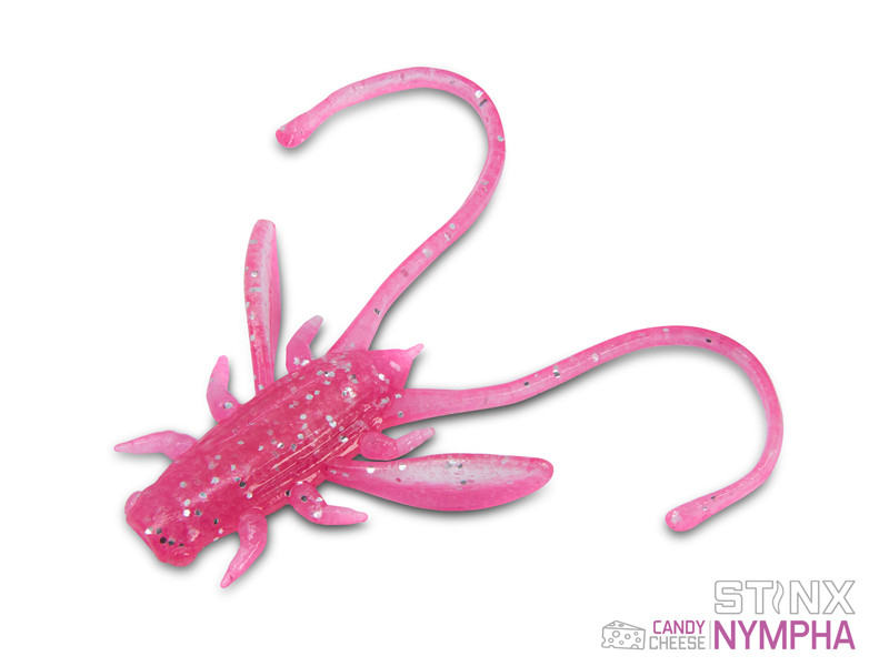 Umělá nástraha Delphin B! Stinx NYMPHA 2,5 cm / 20 ks - Candy Sýr