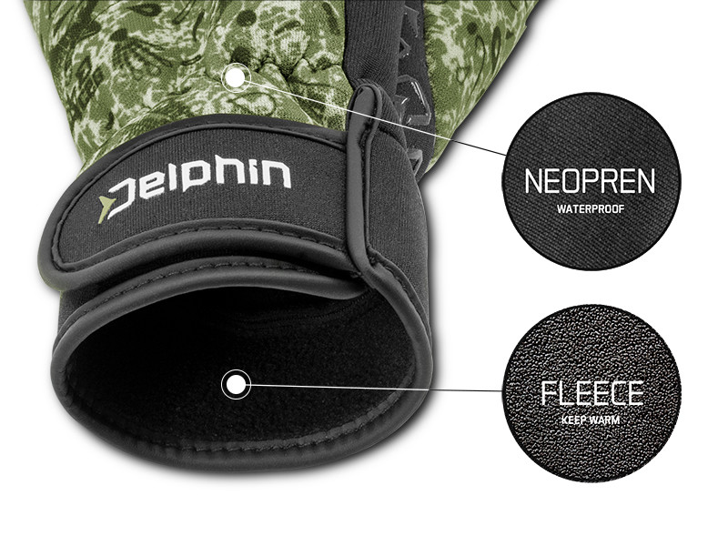 Neoprenové rukavice s výstelkou Delphin NeoFLIX vel. XL