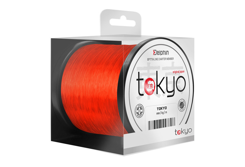 Monofil Delphin TOKYO / oranžový 300m