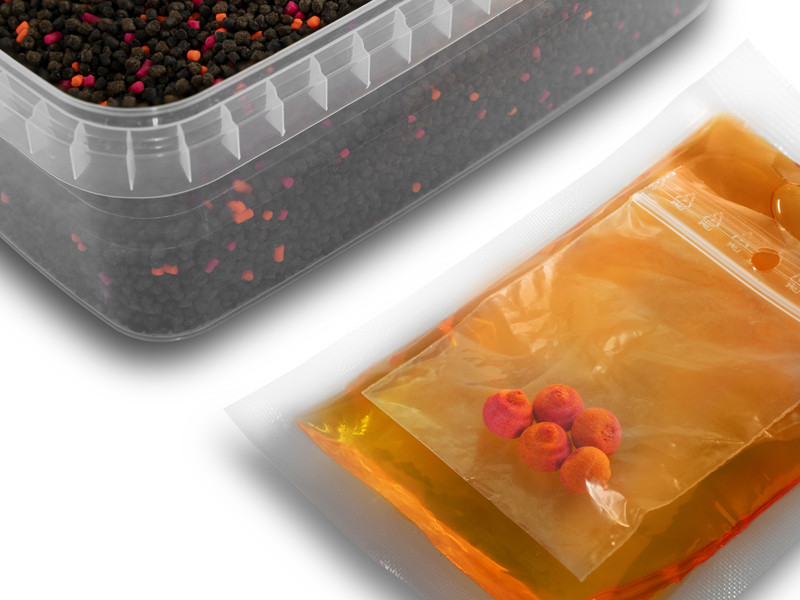 Pellet box Delphin Reaxe READY&GO / Mango-Broskev