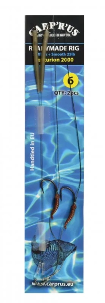 Carp´R´Us Návazec Ready Combi Rig Stiff Link 16,5 cm 50 lb - Centurion 2ks