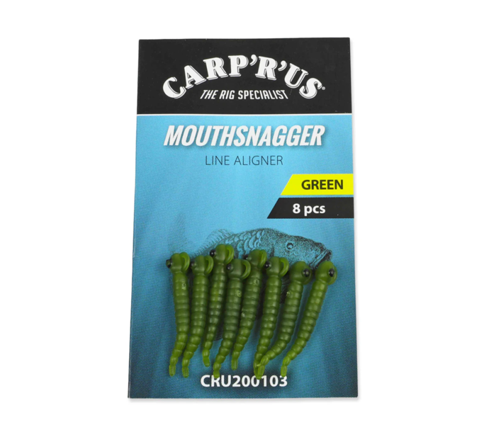 Carp´R´Us Rovnátko Mouthsnagger Green 8 ks
