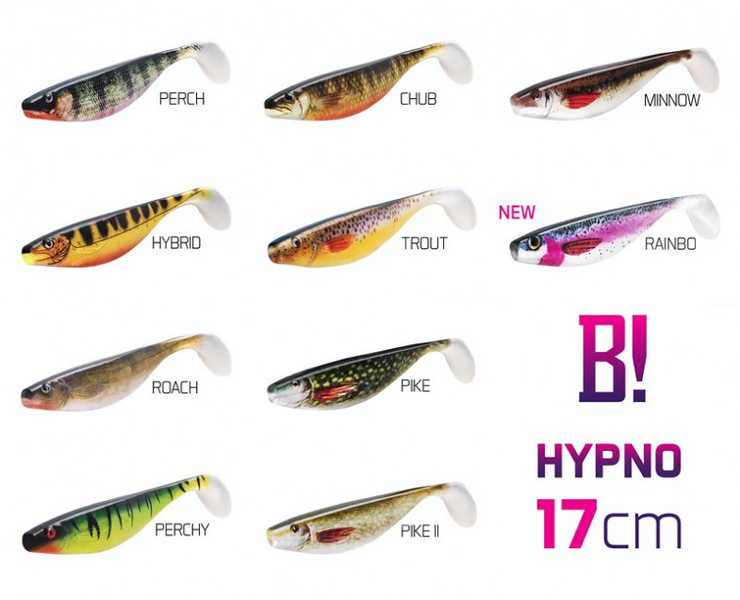 Umelá nástraha BOMB! HYPNO|17cm-2ks