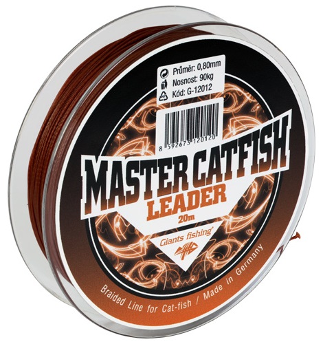Giants fishing Šňůra sumcová Master Catfish Leader 0,80mm/20m
