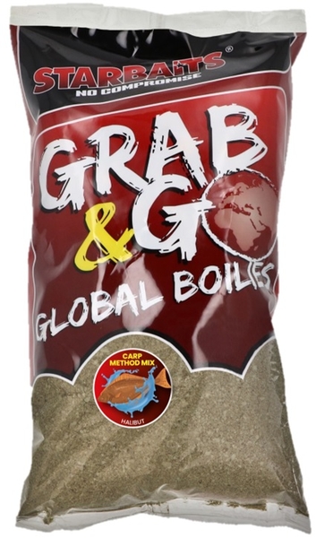Starbaits Method Mix Global Grab&Go 1,8kg-Halibut