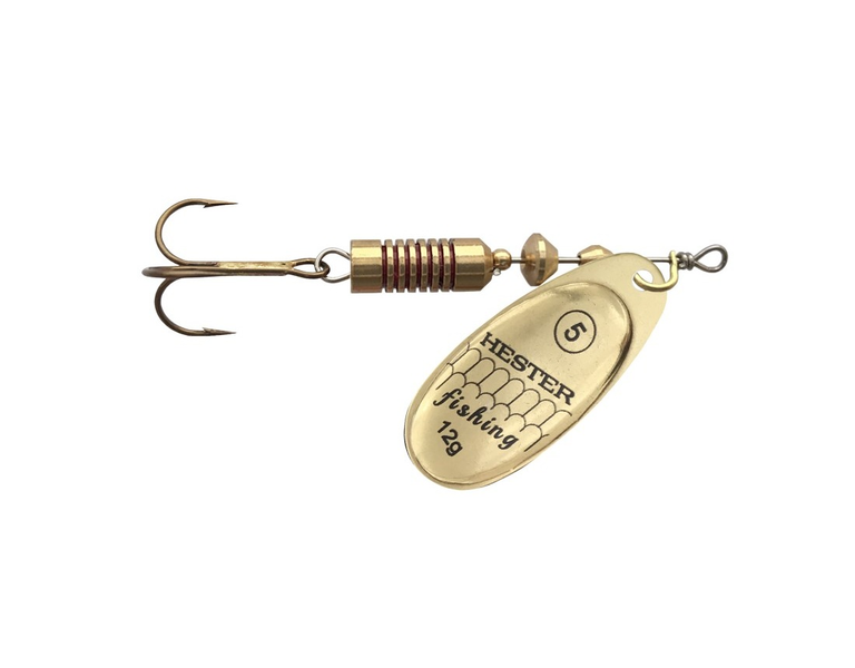 Hester Fishing třpytka Ospray Brass Scales