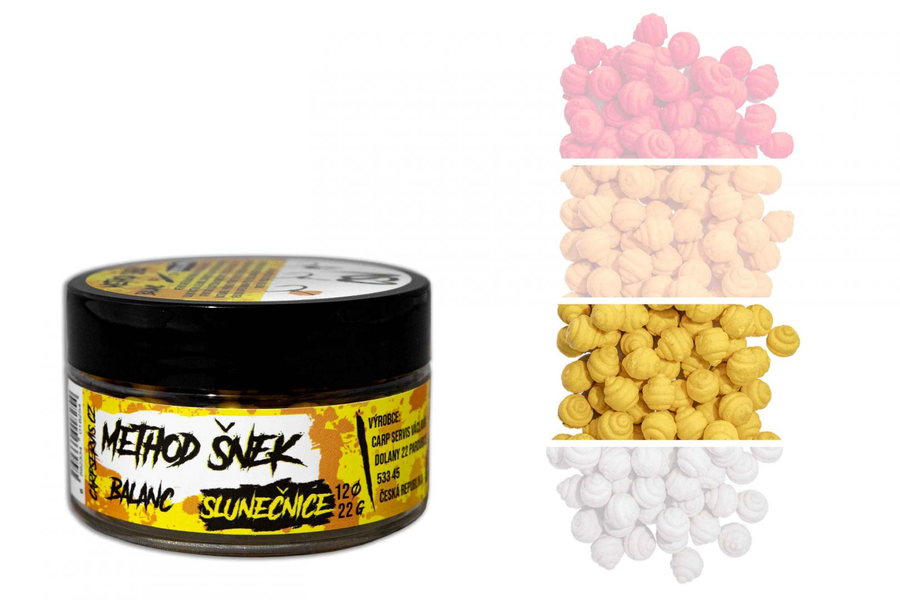 Carp Servis Václavík Method Šnek Feeder Balanc 22g/12mm
