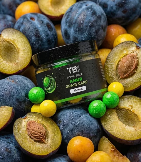 TB Baits Plovoucí boilie Pop-Up Amur + NHDC 50 g 16 mm