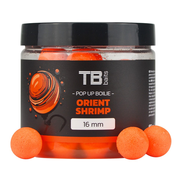 TB Baits Plovoucí Boilie Pop-Up Orient Shrimp + NHDC 65g