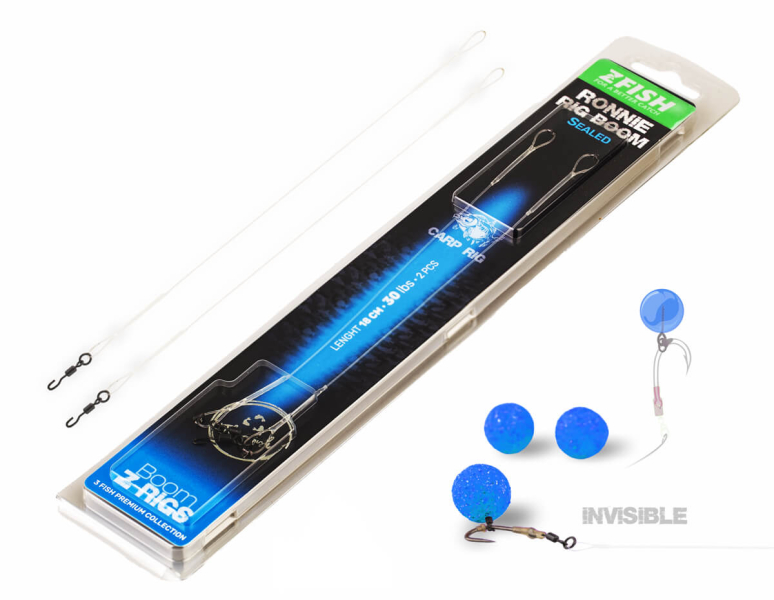 ZFISH Zatavený Návazec  Ronnie Rig Boom 18cm/30lbs