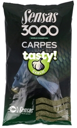 Sensas Krmítková směs 3000 Carp Tasty Garlic  1kg