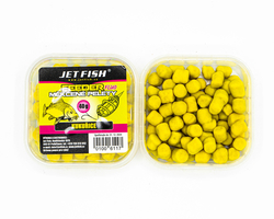 Jet Fish fluo měkčené pelety 40g Kukuřice